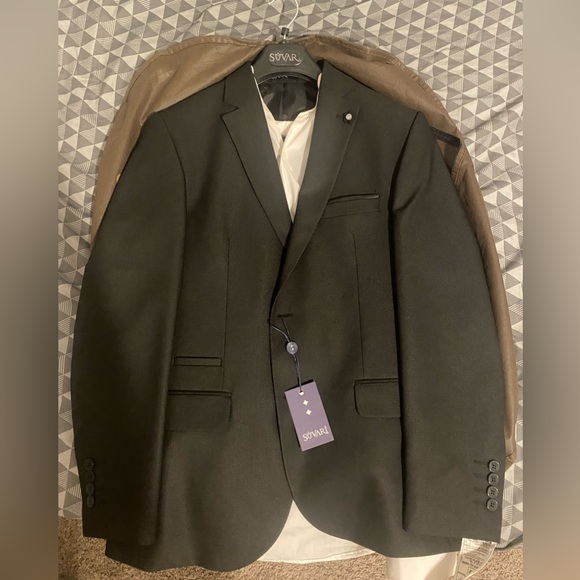 SUVARI Luxury, Suit/Tuxedo Jacket Black - Picture 2 of 3